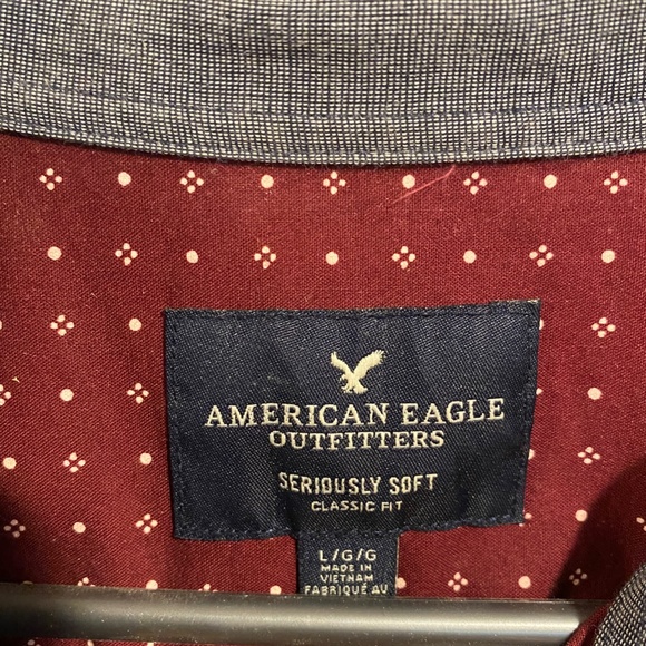 American Eagle Outfitters Large Dress Shirt - Picture 2 of 2